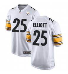 Men Pittsburgh Steelers 25 DeShon Elliott White Vapor Untouchable Limited Stitched Jersey