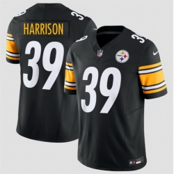 Men Pittsburgh Steelers  39 Malik Harrison Black 2026 F U S E  Vapor Limited Stitched Football Jersey