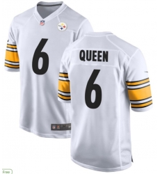 Men Pittsburgh Steelers 6 Patrick Queen Black 2023 F U S E Vapor Untouchable Limited Stitched Football Jersey