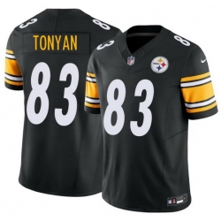 Men Pittsburgh Steelers  83 Robert Tonyan Black 2026 F U S E  Vapor Limited Stitched Football Jersey