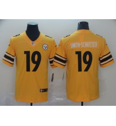 Nike Steelers 19 JuJu SmithSchuster Gold Inverted Legend Limited Jersey