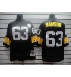 nfl pittsburgh steelers 63 dawson black throwback