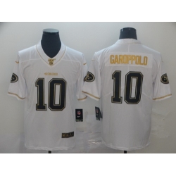 49ers 10 Jimmy Garoppolo White Gold Vapor Untouchable Limited Jersey 49ers 10 Jimmy Garoppolo White Gold Vapor Untouchable Limited Jersey