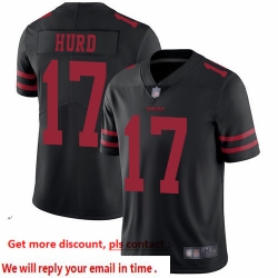 49ers 17 Jalen Hurd Black Alternate Men Stitched Football Vapor Untouchable Limited Jersey 49ers 17 Jalen Hurd Black Alternate Men Stitched Football Vapor Untouchable Limited Jersey
