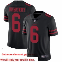 49ers 6 Mitch Wishnowsky Black Alternate Men Stitched Football Vapor Untouchable Limited Jersey 49ers 6 Mitch Wishnowsky Black Alternate Men Stitched Football Vapor Untouchable Limited Jersey