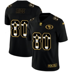 49ers 80 Jerry Rice Black Jesus Faith Edition Limited Jersey 49ers 80 Jerry Rice Black Jesus Faith Edition Limited Jersey
