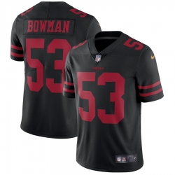 Men 49ers #53 NaVorro Bowman Black Vapor Untouchable Limited Player NFL Jersey Men 49ers #53 NaVorro Bowman Black Vapor Untouchable Limited Player NFL Jersey