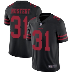Men Nike San Francisco 49ers 31 Raheem Mostert Black Vapor Untouchable Limited Player NFL Jersey Men Nike San Francisco 49ers 31 Raheem Mostert Black Vapor Untouchable Limited Player NFL Jersey