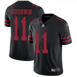 Mens Nike San Francisco 49ers 11 Marquise Goodwin Black Vapor Untouchable Limited Player NFL Jersey Mens Nike San Francisco 49ers 11 Marquise Goodwin Black Vapor Untouchable Limited Player NFL Jersey