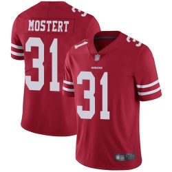 Men's Nike San Francisco 49ers 31 Raheem Mostert Red Team Color Vapor Untouchable Limited Player NFL Jersey Men's Nike San Francisco 49ers 31 Raheem Mostert Red Team Color Vapor Untouchable Limited Player NFL Jersey