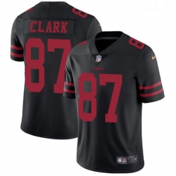 Mens Nike San Francisco 49ers 87 Dwight Clark Black Vapor Untouchable Limited Player NFL Jersey Mens Nike San Francisco 49ers 87 Dwight Clark Black Vapor Untouchable Limited Player NFL Jersey