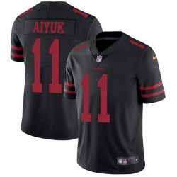 Nike 49ers 11 Brandon Aiyuk Black Alternate Men Stitched NFL Vapor Untouchable Limited Jersey Nike 49ers 11 Brandon Aiyuk Black Alternate Men Stitched NFL Vapor Untouchable Limited Jersey