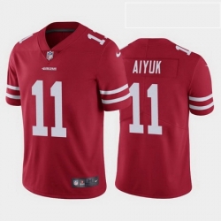 Nike 49ers 11 Brandon Aiyuk Red 2020 NFL Draft First Round Pick Vapor Untouchable Limited Jersey Nike 49ers 11 Brandon Aiyuk Red 2020 NFL Draft First Round Pick Vapor Untouchable Limited Jersey