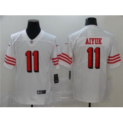 Nike 49ers 11 Brandon Aiyuk White 2020 NFL Draft First Round Pick Color Rush Vapor Untouchable Limited Jersey Nike 49ers 11 Brandon Aiyuk White 2020 NFL Draft First Round Pick Color Rush Vapor Untouchable Limited Jersey