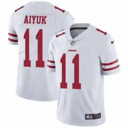 Nike 49ers 11 Brandon Aiyuk White Men Stitched NFL Vapor Untouchable Limited Jersey Nike 49ers 11 Brandon Aiyuk White Men Stitched NFL Vapor Untouchable Limited Jersey
