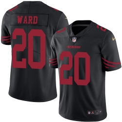 Nike 49ers #20 Jimmie Ward Black Mens Stitched NFL Limited Rush Jersey Nike 49ers #20 Jimmie Ward Black Mens Stitched NFL Limited Rush Jersey