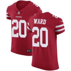 Nike 49ers #20 Jimmie Ward Red Team Color Mens Stitched NFL Vapor Untouchable Elite Jersey Nike 49ers #20 Jimmie Ward Red Team Color Mens Stitched NFL Vapor Untouchable Elite Jersey