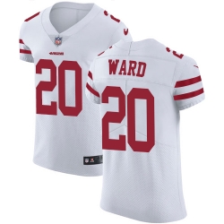 Nike 49ers #20 Jimmie Ward White Mens Stitched NFL Vapor Untouchable Elite Jersey Nike 49ers #20 Jimmie Ward White Mens Stitched NFL Vapor Untouchable Elite Jersey