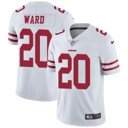 Nike 49ers #20 Jimmie Ward White Mens Stitched NFL Vapor Untouchable Limited Jersey Nike 49ers #20 Jimmie Ward White Mens Stitched NFL Vapor Untouchable Limited Jersey