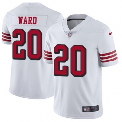 Nike 49ers #20 Jimmie Ward White Rush Mens Stitched NFL Vapor Untouchable Limited Jersey Nike 49ers #20 Jimmie Ward White Rush Mens Stitched NFL Vapor Untouchable Limited Jersey