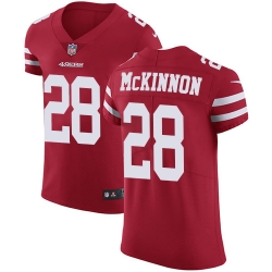 Nike 49ers #28 Jerick McKinnon Red Team Color Mens Stitched NFL Vapor Untouchable Elite Jersey Nike 49ers #28 Jerick McKinnon Red Team Color Mens Stitched NFL Vapor Untouchable Elite Jersey