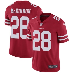 Nike 49ers #28 Jerick McKinnon Red Team Color Mens Stitched NFL Vapor Untouchable Limited Jersey Nike 49ers #28 Jerick McKinnon Red Team Color Mens Stitched NFL Vapor Untouchable Limited Jersey
