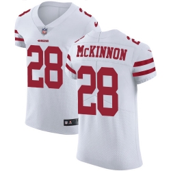 Nike 49ers #28 Jerick McKinnon White Mens Stitched NFL Vapor Untouchable Elite Jersey Nike 49ers #28 Jerick McKinnon White Mens Stitched NFL Vapor Untouchable Elite Jersey