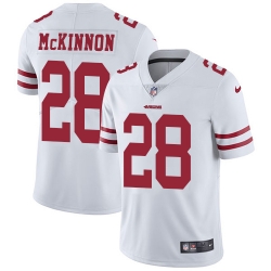 Nike 49ers #28 Jerick McKinnon White Mens Stitched NFL Vapor Untouchable Limited Jersey Nike 49ers #28 Jerick McKinnon White Mens Stitched NFL Vapor Untouchable Limited Jersey