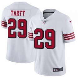 Nike 49ers #29 Jaquiski Tartt White Rush Mens Stitched NFL Vapor Untouchable Limited Jersey Nike 49ers #29 Jaquiski Tartt White Rush Mens Stitched NFL Vapor Untouchable Limited Jersey