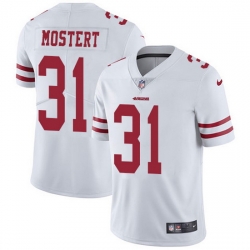 Nike 49ers 31 Raheem Mostert White Men Stitched NFL Vapor Untouchable Limited Jersey Nike 49ers 31 Raheem Mostert White Men Stitched NFL Vapor Untouchable Limited Jersey