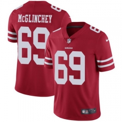 Nike 49ers #69 Mike McGlinchey Red Team Color Mens Stitched NFL Vapor Untouchable Limited Jersey Nike 49ers #69 Mike McGlinchey Red Team Color Mens Stitched NFL Vapor Untouchable Limited Jersey