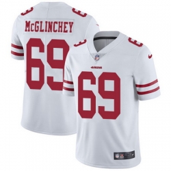 Nike 49ers #69 Mike McGlinchey White Mens Stitched NFL Vapor Untouchable Limited Jersey Nike 49ers #69 Mike McGlinchey White Mens Stitched NFL Vapor Untouchable Limited Jersey