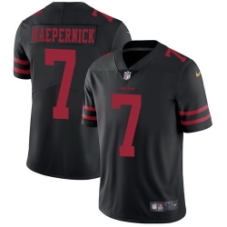 Nike 49ers #7 Colin Kaepernick Black Alternate Mens Stitched NFL Vapor Untouchable Limited Jersey Nike 49ers #7 Colin Kaepernick Black Alternate Mens Stitched NFL Vapor Untouchable Limited Jersey
