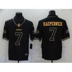 Nike 49ers 7 Colin Kaepernick Black Gold Vapor Untouchable Limited Jersey Nike 49ers 7 Colin Kaepernick Black Gold Vapor Untouchable Limited Jersey