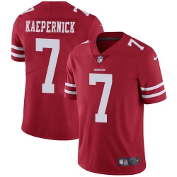 Nike 49ers #7 Colin Kaepernick Red Team Color Mens Stitched NFL Vapor Untouchable Limited Jersey Nike 49ers #7 Colin Kaepernick Red Team Color Mens Stitched NFL Vapor Untouchable Limited Jersey