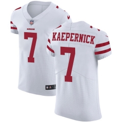 Nike 49ers #7 Colin Kaepernick White Mens Stitched NFL Vapor Untouchable Elite Jersey Nike 49ers #7 Colin Kaepernick White Mens Stitched NFL Vapor Untouchable Elite Jersey