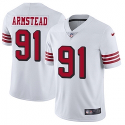 Nike 49ers #91 Arik Armstead White Rush Mens Stitched NFL Vapor Untouchable Limited Jersey Nike 49ers #91 Arik Armstead White Rush Mens Stitched NFL Vapor Untouchable Limited Jersey