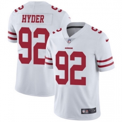 Nike 49ers 92 Kerry Hyder White Men Stitched NFL Vapor Untouchable Limited Jersey Nike 49ers 92 Kerry Hyder White Men Stitched NFL Vapor Untouchable Limited Jersey