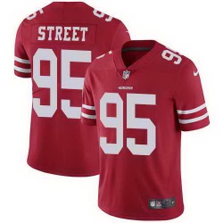 Nike 49ers 95 Kentavius Street Red Vapor Untouchable Limited Jersey Nike 49ers 95 Kentavius Street Red Vapor Untouchable Limited Jersey