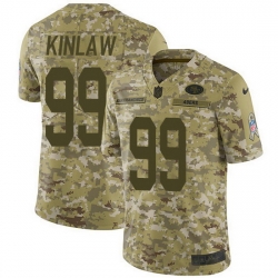 Nike 49ers 99 Javon Kinlaw Camo Men Stitched NFL Limited 2018 Salute To Service Jersey Nike 49ers 99 Javon Kinlaw Camo Men Stitched NFL Limited 2018 Salute To Service Jersey