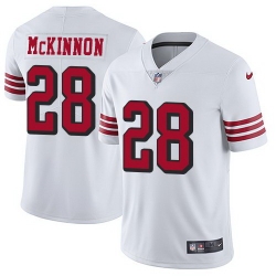 Nike 49ers Jerick McKinnon White Color Rush Vapor Untouchable Limited Jersey Nike 49ers Jerick McKinnon White Color Rush Vapor Untouchable Limited Jersey