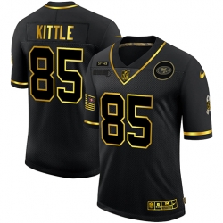 Nike San Francisco 49ers 85 George Kittle Black Gold 2020 Salute To Service Limited Jersey Nike San Francisco 49ers 85 George Kittle Black Gold 2020 Salute To Service Limited Jersey