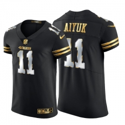San Francisco 49ers 11 Brandon Aiyuk Men Nike Black Edition Vapor Untouchable Elite NFL Jersey San Francisco 49ers 11 Brandon Aiyuk Men Nike Black Edition Vapor Untouchable Elite NFL Jersey