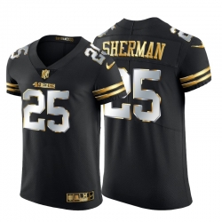 San Francisco 49ers 25 Richard Sherman Men Nike Black Edition Vapor Untouchable Elite NFL Jersey San Francisco 49ers 25 Richard Sherman Men Nike Black Edition Vapor Untouchable Elite NFL Jersey
