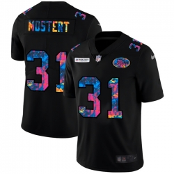 San Francisco 49ers 31 Raheem Mostert Men Nike Multi Color Black 2020 NFL Crucial Catch Vapor Untouchable Limited Jersey San Francisco 49ers 31 Raheem Mostert Men Nike Multi Color Black 2020 NFL Crucial Catch Vapor Untouchable Limited Jersey