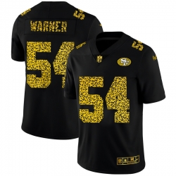 San Francisco 49ers 54 Fred Warner Men Nike Leopard Print Fashion Vapor Limited NFL Jersey Black San Francisco 49ers 54 Fred Warner Men Nike Leopard Print Fashion Vapor Limited NFL Jersey Black
