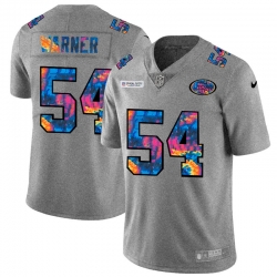 San Francisco 49ers 54 Fred Warner Men Nike Multi Color 2020 NFL Crucial Catch NFL Jersey Greyheather San Francisco 49ers 54 Fred Warner Men Nike Multi Color 2020 NFL Crucial Catch NFL Jersey Greyheather