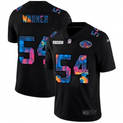 San Francisco 49ers 54 Fred Warner Men Nike Multi Color Black 2020 NFL Crucial Catch Vapor Untouchable Limited Jersey San Francisco 49ers 54 Fred Warner Men Nike Multi Color Black 2020 NFL Crucial Catch Vapor Untouchable Limited Jersey