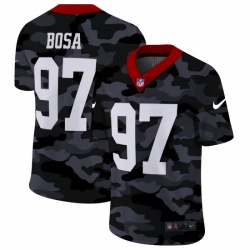 San Francisco 49ers 97 Nick Bosa Men Nike 2020 Black CAMO Vapor Untouchable Limited Stitched NFL Jersey San Francisco 49ers 97 Nick Bosa Men Nike 2020 Black CAMO Vapor Untouchable Limited Stitched NFL Jersey