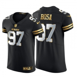 San Francisco 49ers 97 Nick Bosa Men Nike Black Edition Vapor Untouchable Elite NFL Jersey San Francisco 49ers 97 Nick Bosa Men Nike Black Edition Vapor Untouchable Elite NFL Jersey